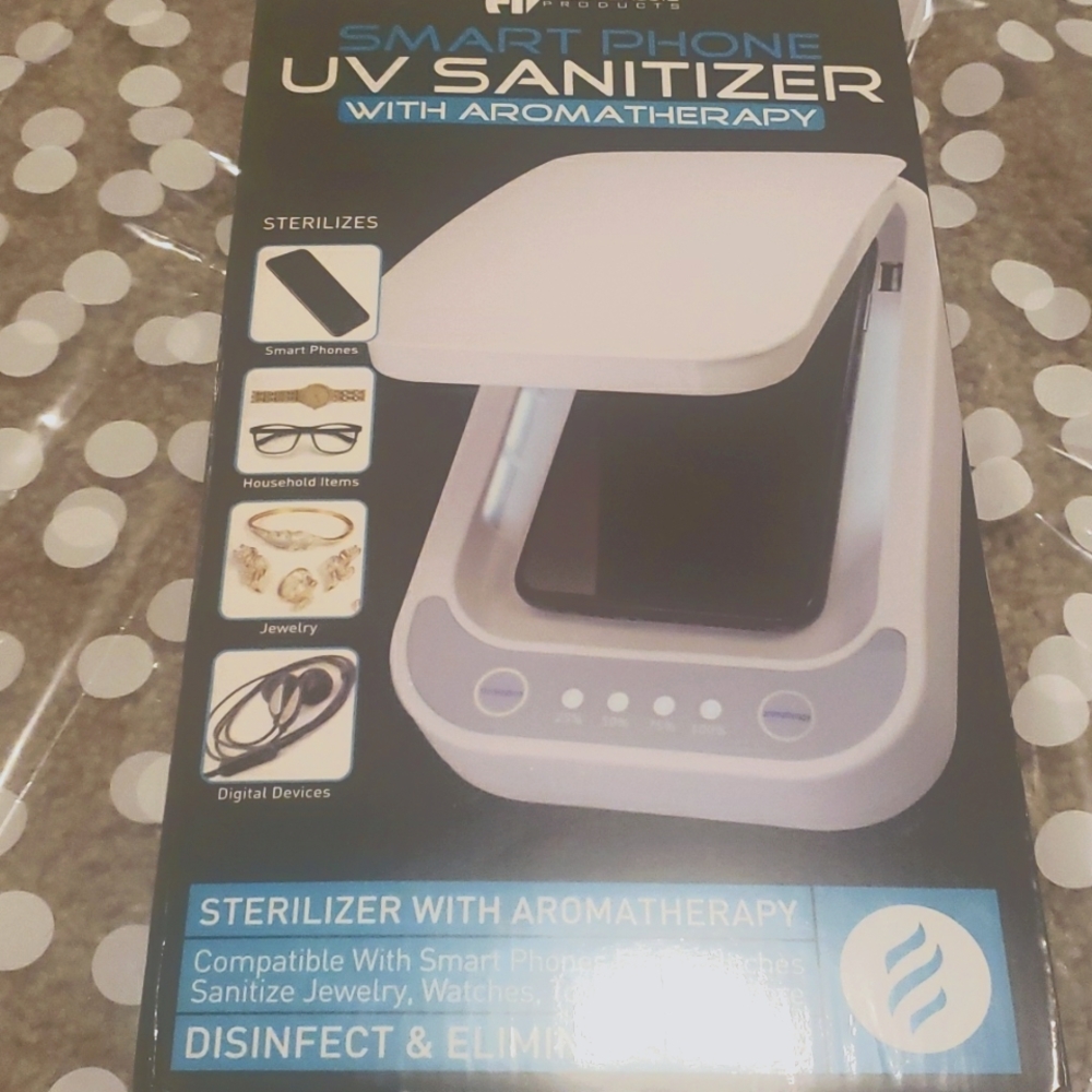 Smartphone UV Sanitizer with Aromatherapy Disinfect & Eliminate Germs